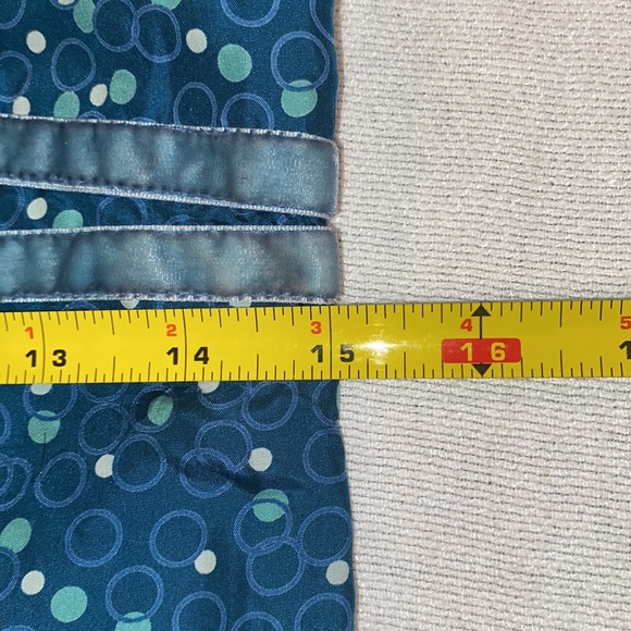 Fossil 100% silk women’s teal polka dot tank top size M - Picture 10 of 10